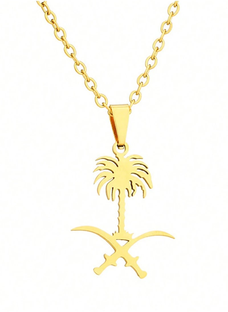 971MEDIA Saudi Arabia Logo Necklace  - Image 1