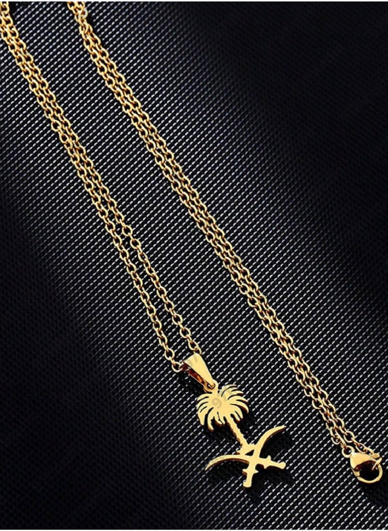 971MEDIA Saudi Arabia Logo Necklace  - Image 3