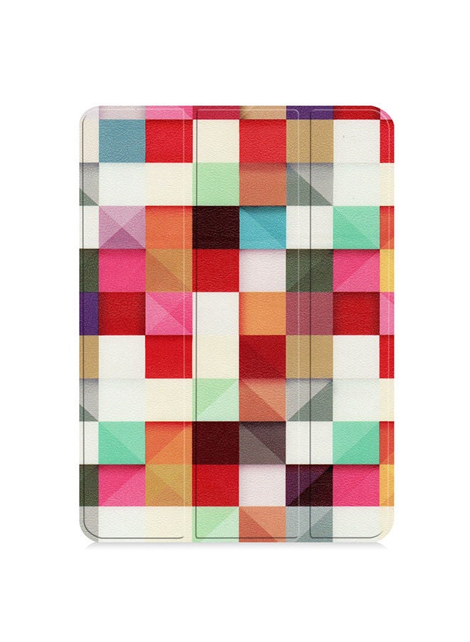 NIBEMINENT Protective Case Cover With Three-folding Holder And Sleep / Wake-Up Function For Apple iPad Pro 11 inch (2018) Multicolor - Image 1