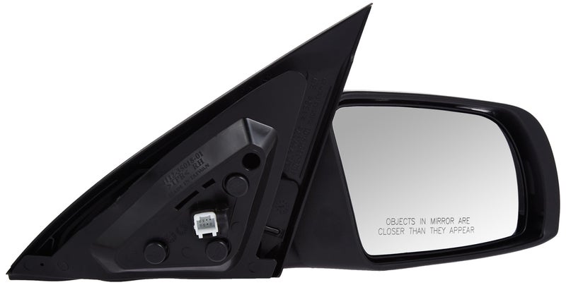 Fit System 68599N Passenger Side Mirror for Nissan Altima Sedan, Textured Black, PTM Cover, w/Turn Signal, Foldaway, Power - Image 1