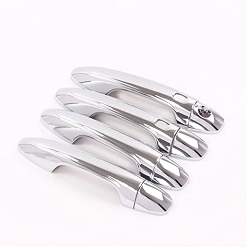 Auto Pearl Stylish Car Door Catch Handle Cover Chrome Finishing Compatible with XUV 500 (2011-2014) - Image 2