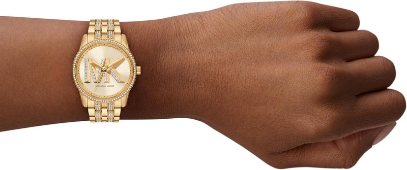 مايكل كورس Women Michael Kors Women's Bryant Three-Hand Stainless Steel Watch - Gold (Model: MK7540) - Image 4