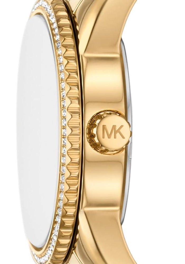 مايكل كورس Women Michael Kors Women's Bryant Three-Hand Stainless Steel Watch - Gold (Model: MK7540) - Image 3