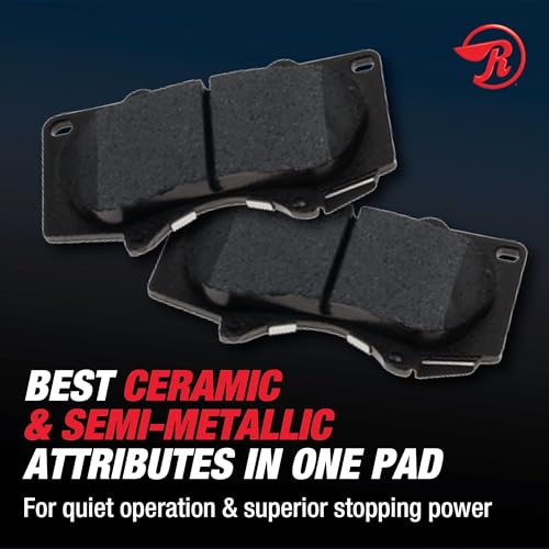 Raybestos Element3 EHT™ Automotive Replacement Rear Brake Pad for Selected Ford (Edge, Escape, Fusion), Lincoln (MKC, MKX, MKZ, Nautilus) Model Years (EHT1665H) - Image 3