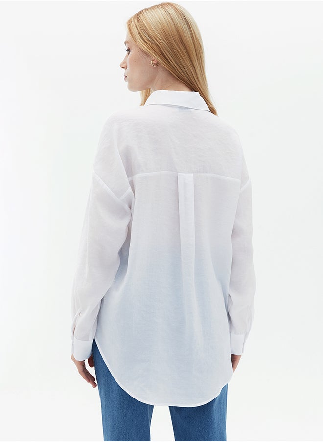 OXXO Ladies Woven SHIRT  - Image 4