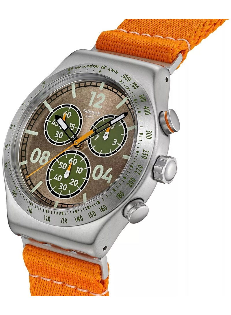 Swatch ساعة سواتش VACATION TIME YVS101 للرجال كرونوغراف - Image 5