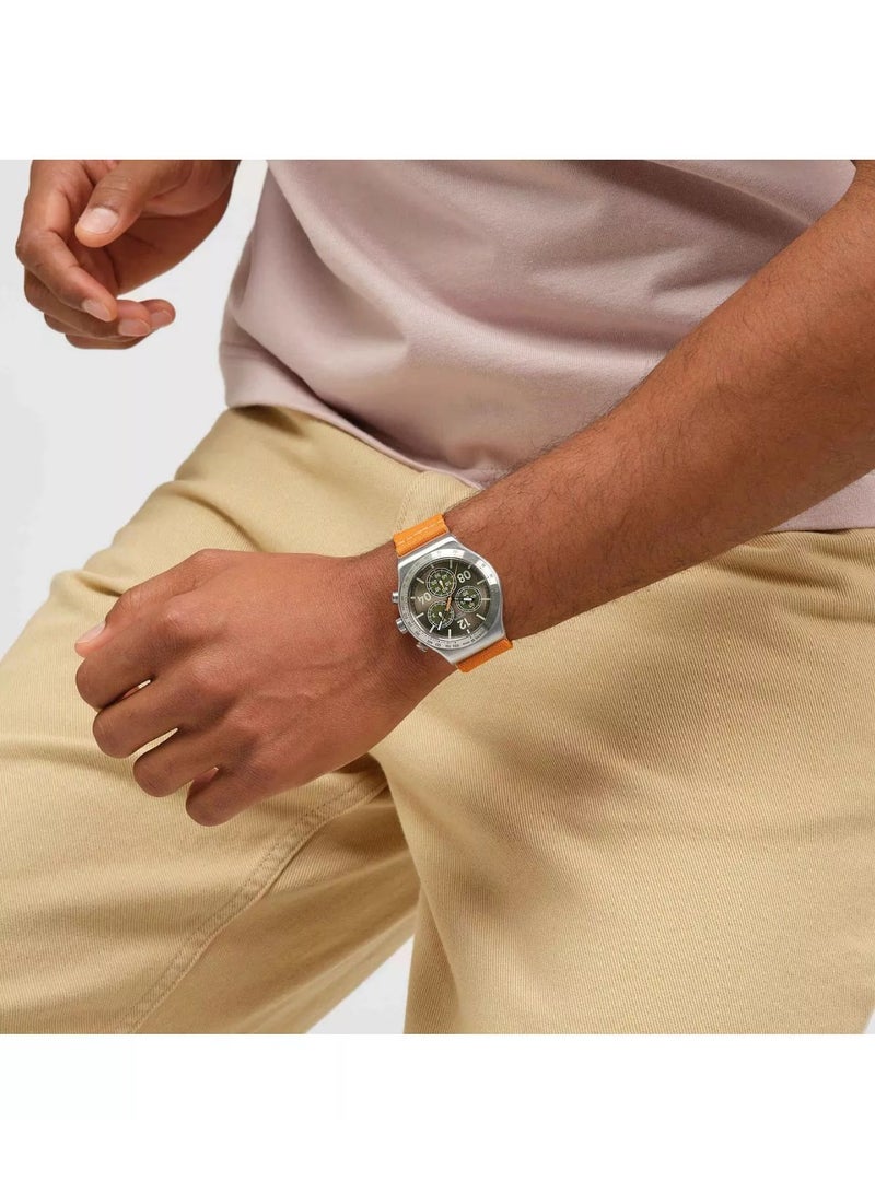 Swatch ساعة سواتش VACATION TIME YVS101 للرجال كرونوغراف - Image 4