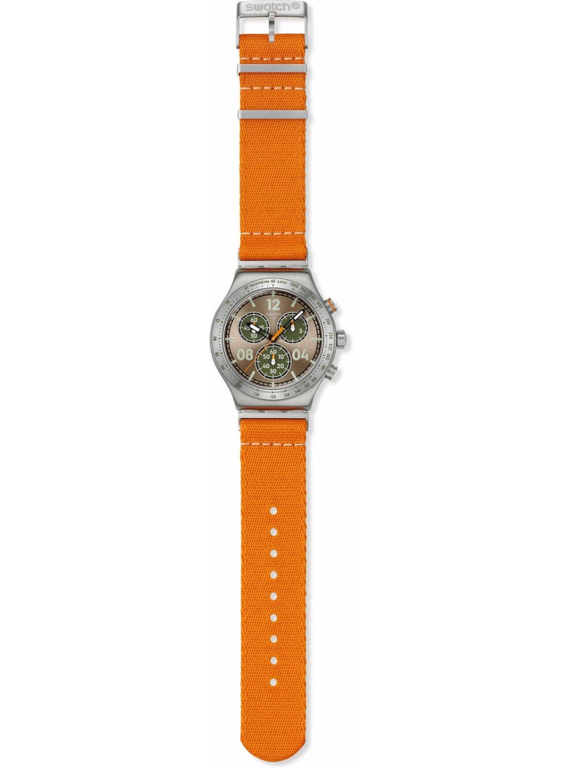 Swatch ساعة سواتش VACATION TIME YVS101 للرجال كرونوغراف - Image 3
