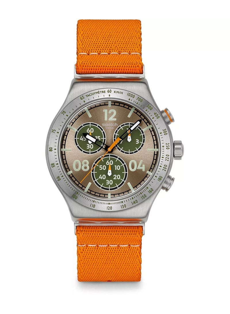 Swatch ساعة سواتش VACATION TIME YVS101 للرجال كرونوغراف - Image 1