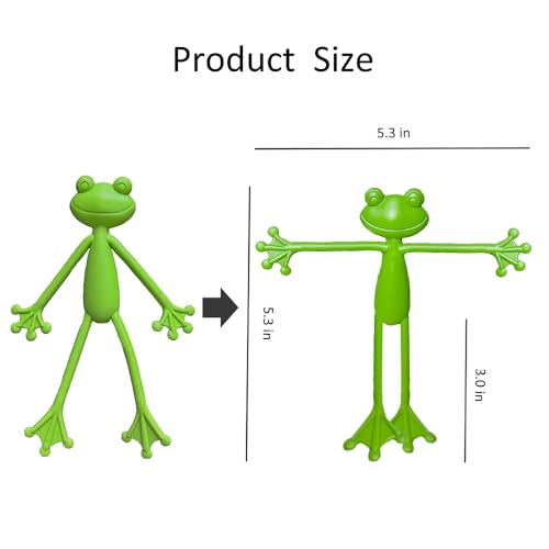 TNDCKP (5Pcs) Frog Plant Stand, Frog Plant Holder, Flower Pot Hugger Plant Climbing Fixture Clips, Cute & Stable Support, Make Your Plants Stand More Upright, For Indoor, Outdoor - Image 3