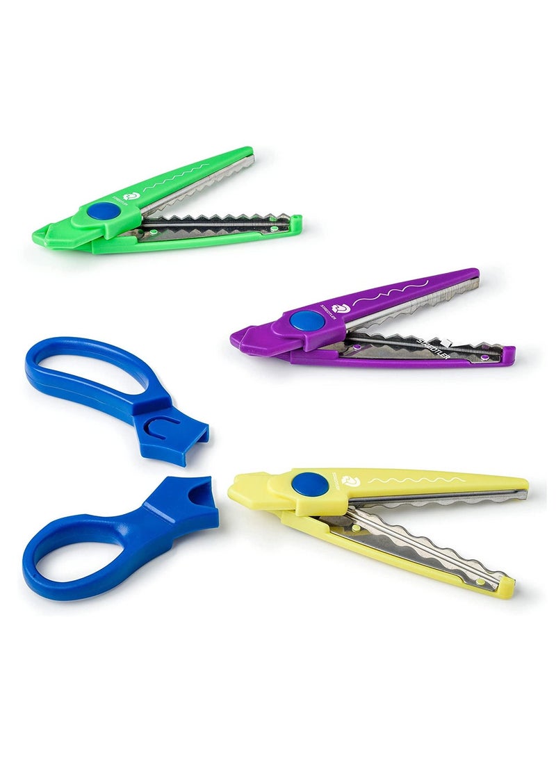 STAEDTLER Design Journey Craft Scissor With Interchangeable Blades Multicolour - Image 2