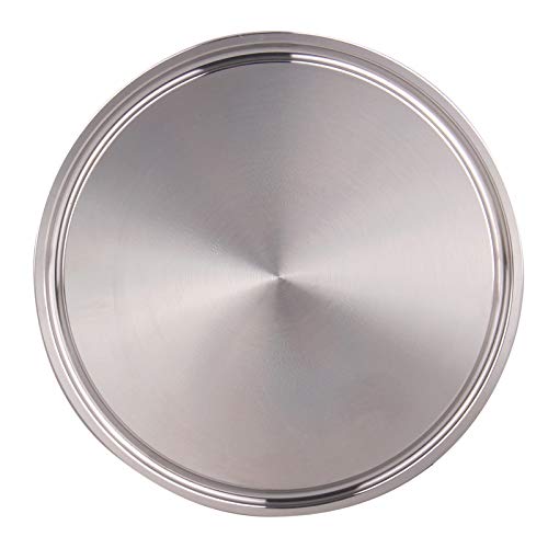DERNORD Stainless Steel 304 Sanitary Fitting Clamp End Cap fits Tri-Clamp Ferrule Flange (3" (76mm) Tube OD) - Image 4