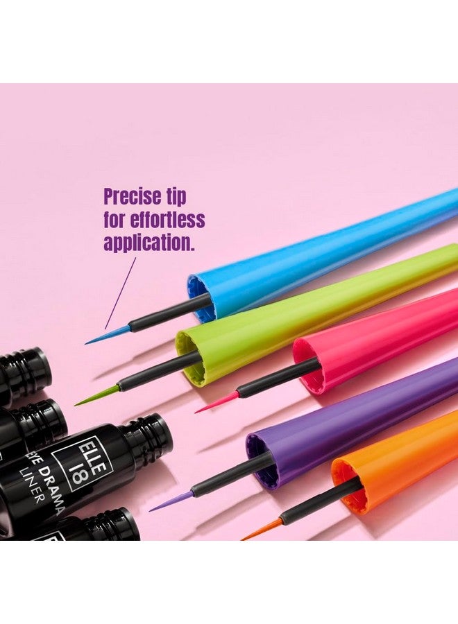 Elle 18 Elle18 Eyedrama Liner Glo-Green 3Ml - Image 3