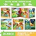 NASHRIO Magnetic Puzzles for Kids Ages 46 20Piece Travel Toys Dinosaur Toddler Puzzles Ages 24 Educational Learning Magnets Ideal Road Trip Activities Toys for 2 3 4 5 6 Boys and Girls - Image 4