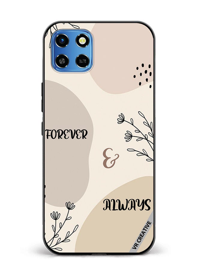 VR CREATIVE Protective Case Cover For Infinix Smart 6 HD Forever And Always Design Multicolour - Image 1