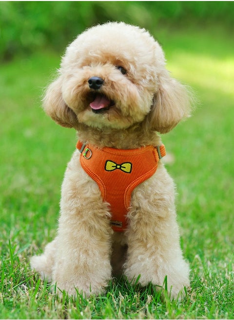 Reflective Breathable Pet Harness Vest With Adjustable Leash for 3-7KG