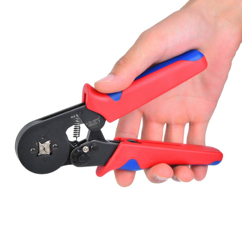 HSC8 64A SelfAdjusting Ratchet Crimper Ratchet Crimping Pliers 0.25~10mm AWG237 - Image 1