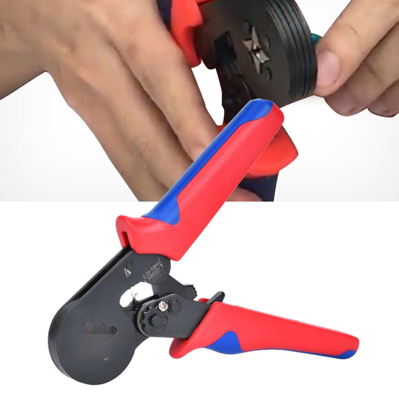 HSC8 64A SelfAdjusting Ratchet Crimper Ratchet Crimping Pliers 0.25~10mm AWG237 - Image 5