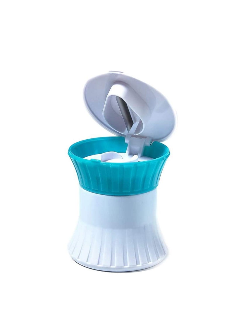 GNAFOTU Plastic Pill Cutter,3 in 1 Multifunction Splitter Storage Box, for Small Pills Travel Pill  - Image 1