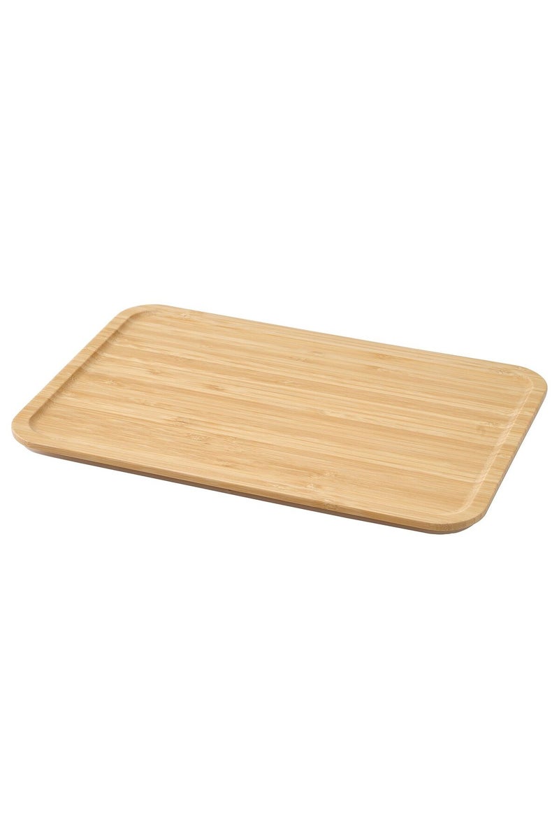 Lid, large rectangular/bamboo, 32 x 21 cm - Image 1