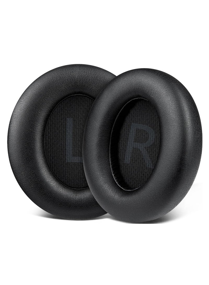 Earpads Replacement for Anker Soundcore Space Q45 Headphones,Ear Pads Cushions with Softer Protein Leather,Noise Isolation Foam,Black  - Image 5