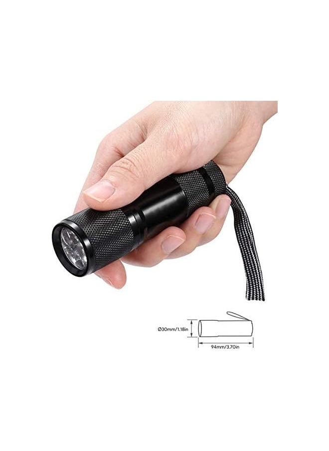 PROMASS promass UV Torchlight, 9 LED Light Ultraviolet, Detector for Pet Urine, Stain, Bed Bugs ( 395mm)  - Image 3
