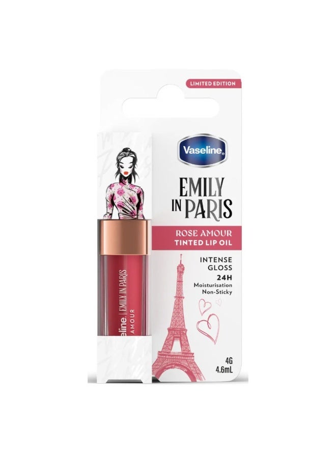 Vaseline Emily in Paris Tinted Lip Oil Rose Amour - Image 1