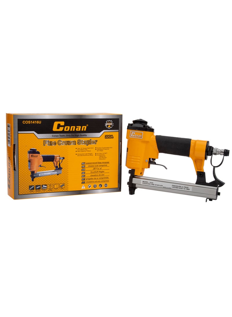 Conan 22GA Fine Crown Pneumatic Stapler – Precision & Lightweight for Carpentry and Woodwork - Image 2