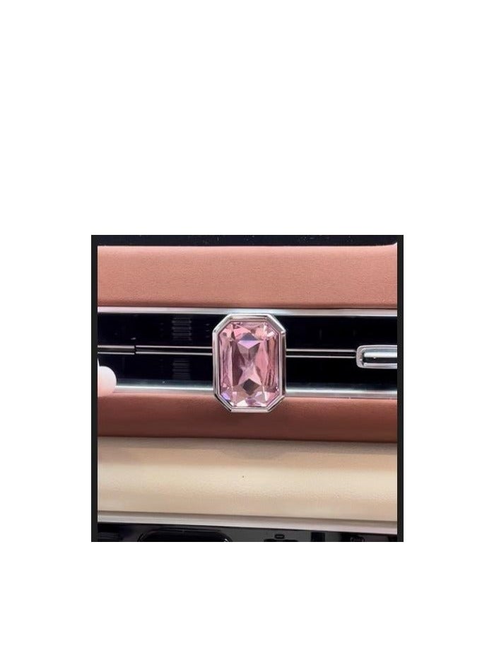 Car Air Outlet Crystal Aromatherapy With Light And Long-Lasting Fragrance (Diffuser+4 Packs Of Fragrance Tablets) - Image 2