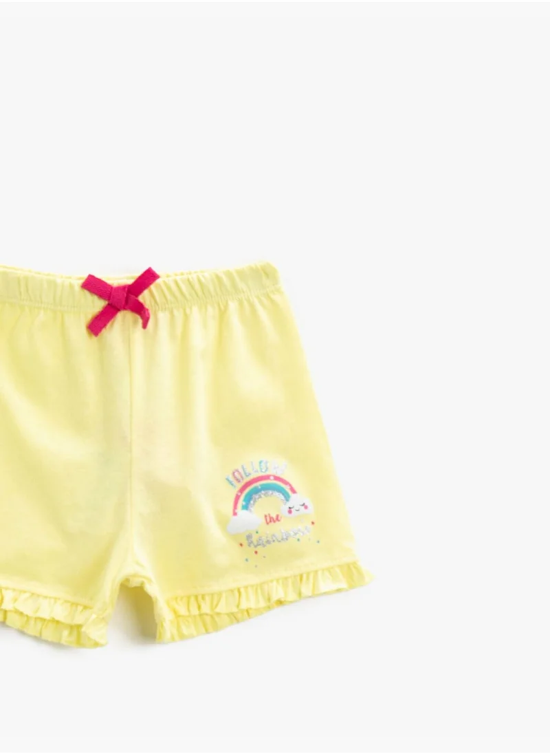 كوتون Printed Shorts Cotton