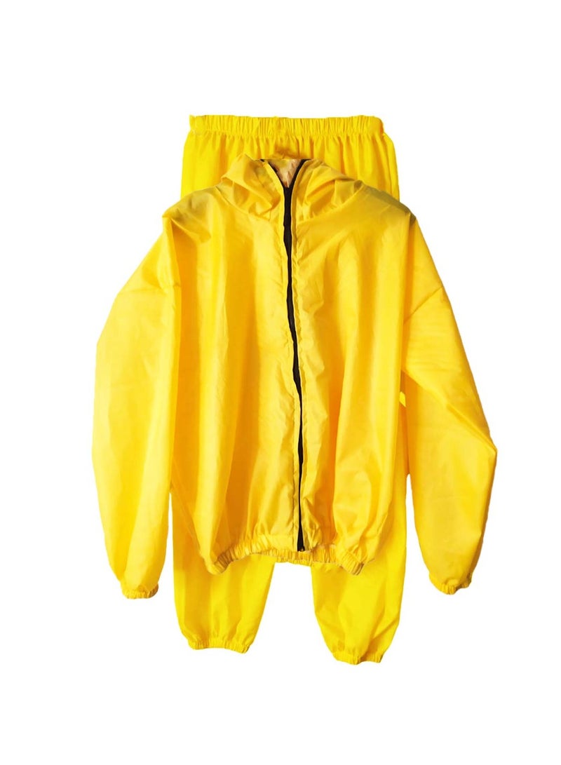 Generic Waterproof Motorcycle Rain Suit-Full Body Coverage-Waterproof Jacket with Hood and pants-Unisex Motorcycle Suit  - Image 2