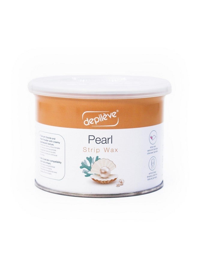 ديبيليف شمع إزالة الشعر - شمع كامل الجسم من اللؤلؤ الصنوبري - مثالي للبشرة الجافة والمتقشرة - شمع لؤلؤي ناعم ولطيف - شرائح شمع مرطبة - 14 أونصة - Image 1