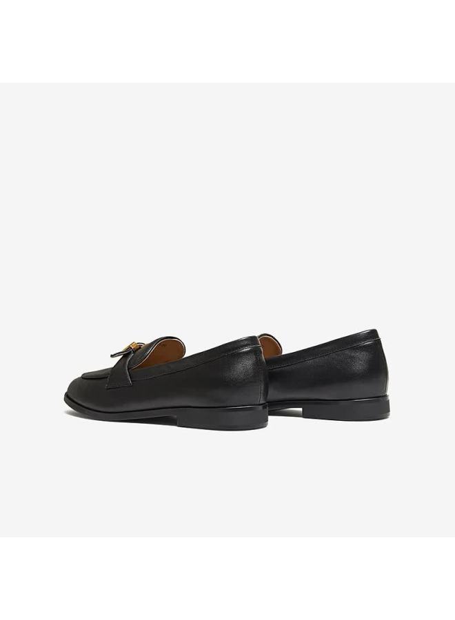 Basto 26 Spring British Ultra-soft Lambskin Loafers Women Single Shoes Uxs01aa6 Black 35 - Image 2