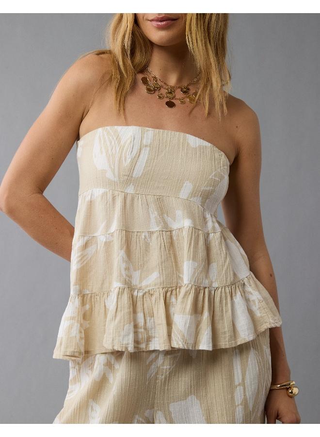 American Eagle AE Asymmetrical Tube Top  - Image 5