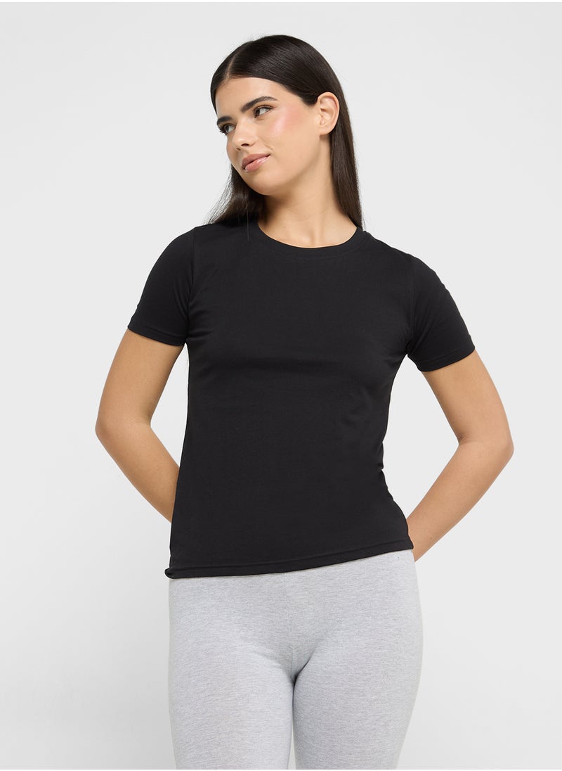 Ginger Basics - Multipack Regular Crew Neck T-shirt - Image 1