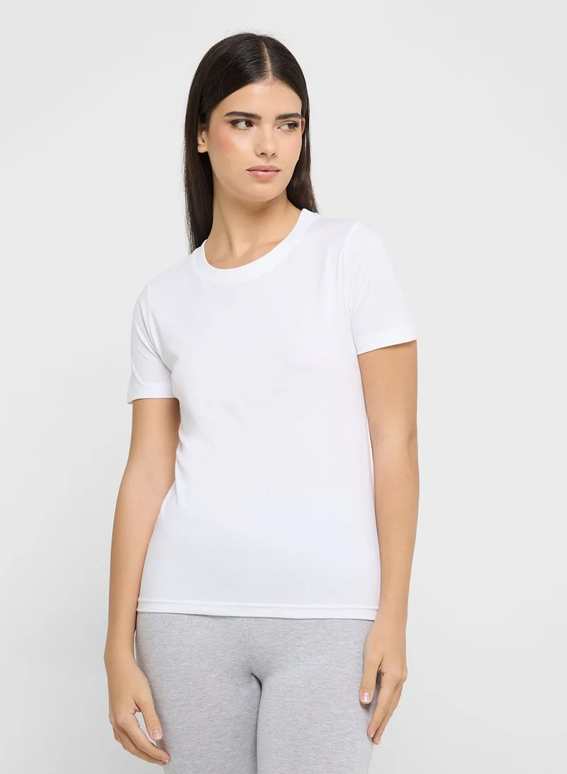 Ginger Basics Multipack Regular Crew Neck T-shirt