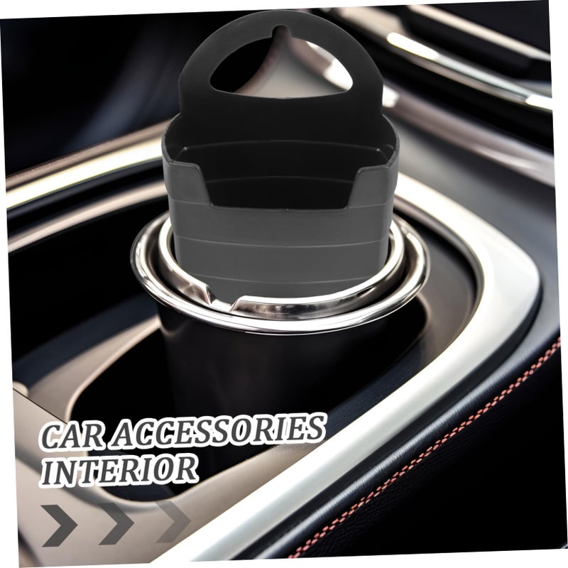 Universal Car Cup Holder Stand with Rounded Corners Collision Design for Bottles Snacks and Organizing - Image 5