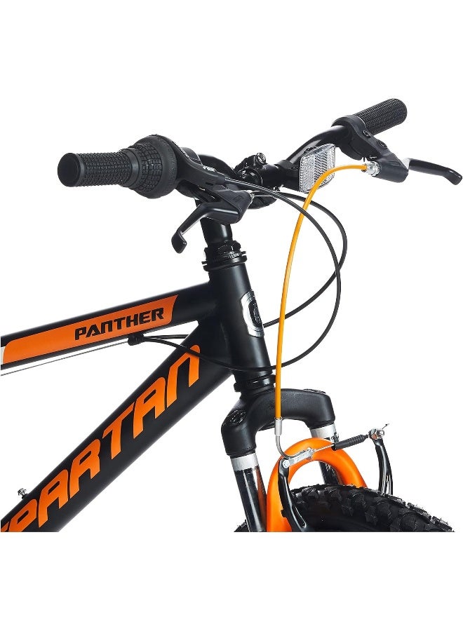 Spartan Panther Mountain Bike | 20 Inch Wheel Size | 7 Speed Shimano Gears | Black Color  - Image 3