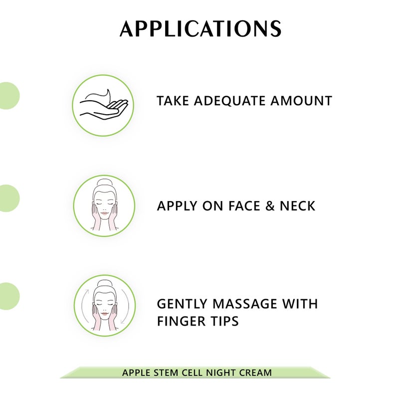 Shira Shir-Organic Pure Apple Stem Cell Night Cream Lightweight Hyperpigmented Combination & Mature Skin Powerful Natural Source Skin Brighteners(15 ML) - Image 4
