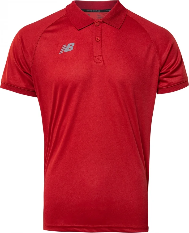نيو بالانس Men's Performance Polo T-Shirt TST2213-RED