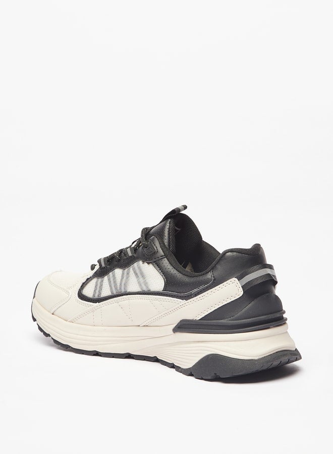 لي كوبر سنيكرز رجالي بنقوش مع رباط  - Image 2