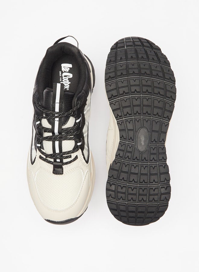 لي كوبر سنيكرز رجالي بنقوش مع رباط  - Image 4