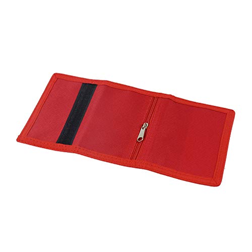 JONYEE Kids Wallet for Boys and Girls, Novelty Wallet for Boys and Girls Ages 5-7, Camo Teen Wallet for Kids Birthday Gifts - Red - Image 5