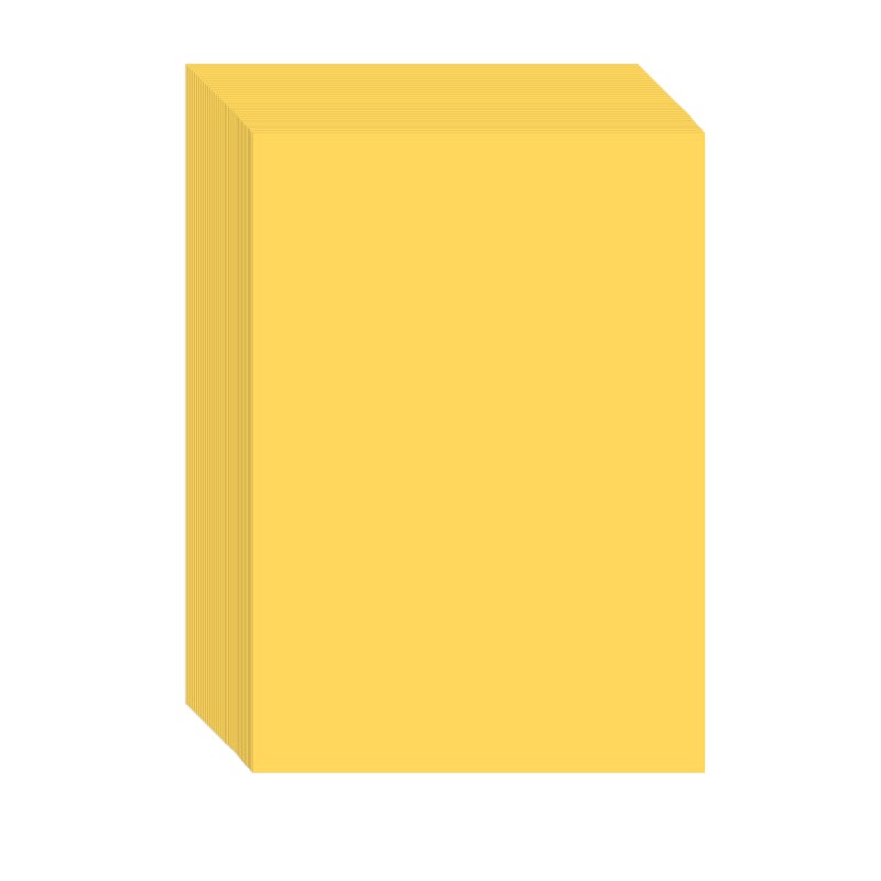 100 Sheets A4 Color Copy Paper 210x297mm/8.3x11.7in Printer Paper 70GSM for Copy Printing Writing Crafts & Art - Image 1