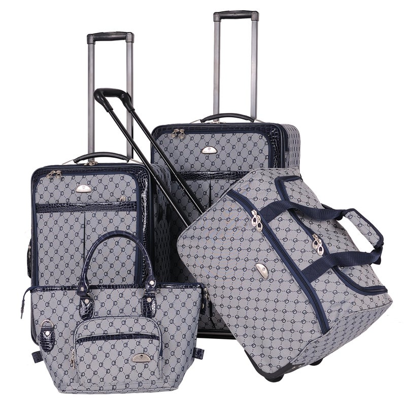 American Flyer Luggage Signature 4 Piece Set Navy One Size
