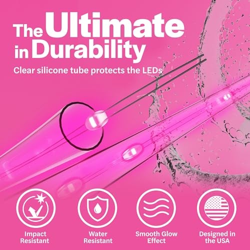 Brightz WheelBrightz Pink Bike Wheel Lights - Pink Bike Lights for Girls - Fun Colorful Pink Bike Accessories for Girls and Womens Bikes and Bicycles - Image 5