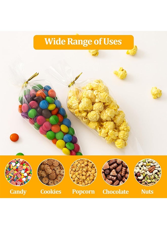 Ba Love 50 Pcs Eid Distribution Bags for Packaging Sweets, Gifts, and Food Storage with Ribbon, Perfect for Party Treats, Candy, Popcorn, Snack Wraps and Occasions - Image 5