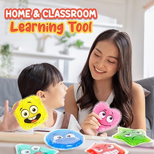 LESONG Squishy Fidget Sensory Toys for Kids, Calming Down Sensory Tools for Autism Autistic Special Needs, Sensory Bin Squeeze Toys for Classroom Prize, Travel Toys - Image 4