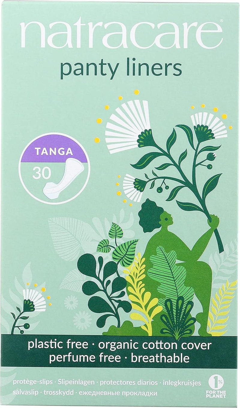 Natracare Natural Organic Thong Style Panty Liners - 480 Liners Total, Certified Organic Cotton, Plastic Free - Image 3