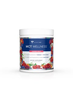 Gundry MD Mct Wellness Powder To Support Energy Ketone Production And Brain Health Keto Friendly Sugar Free (30 Servings) (Raspberry Medley)  - Image 2